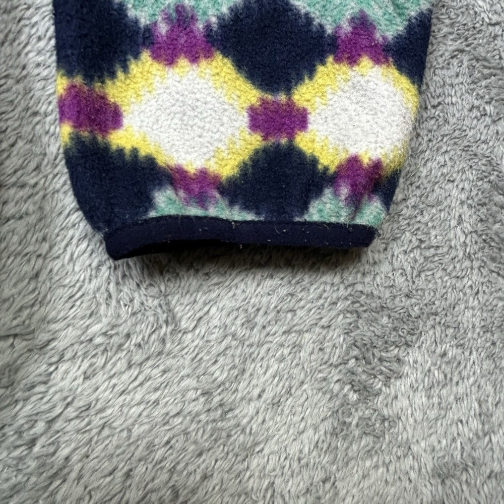 Patagonia Synchilla Pullover Women's L Multi Fleece Timber Twist Aztec *HOLES - Picture 7 of 16